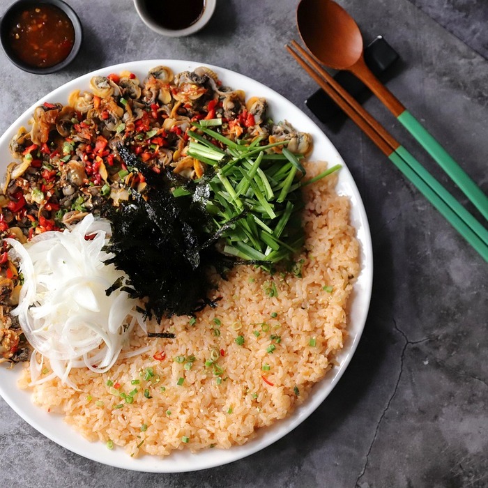 신선한 비빔밥