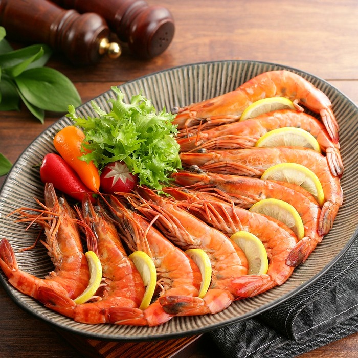 해산물 시장 풍경