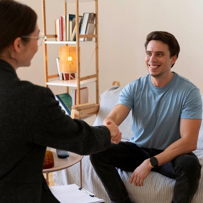 고객센터 상담 모습