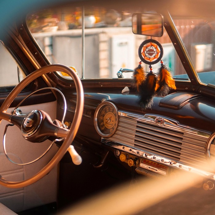 넓은 차량 내부